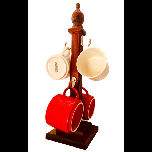 Modern Rustic Coffee Mug Tree | Mug Hanger | Kitchen Decor | - Picture 1 of 7